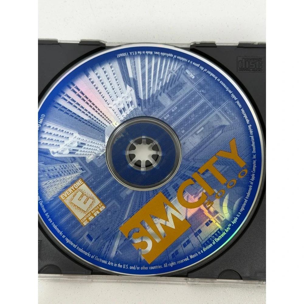 The Sims 3 and SimCity 3000 PC Game Bundle EA Maxis Simulation Strategy Disc Set
